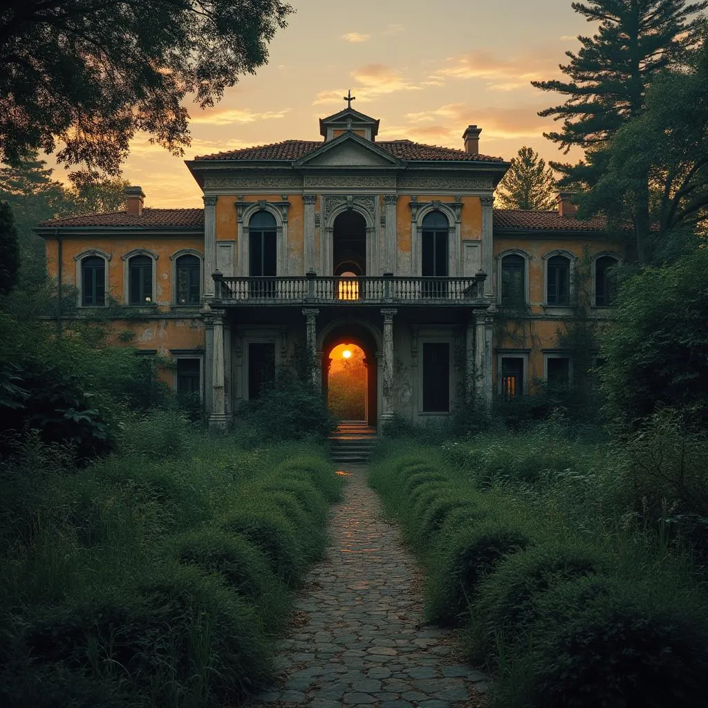 Villa abbandonata nel Veneto