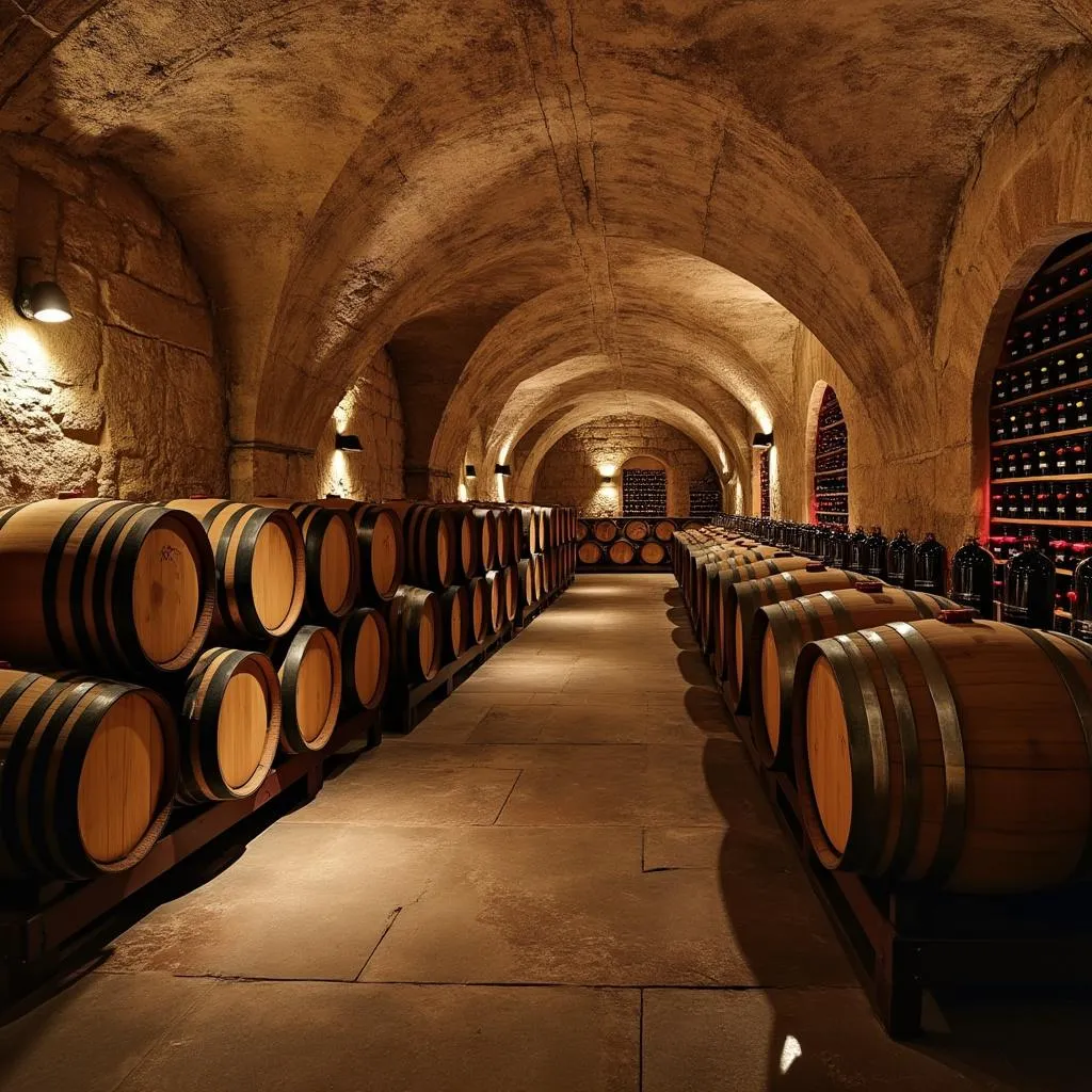 Cantina tradizionale in Toscana