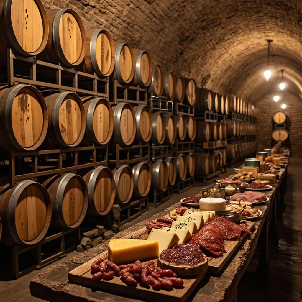 Esperienza gastronomica in una cantina tradizionale